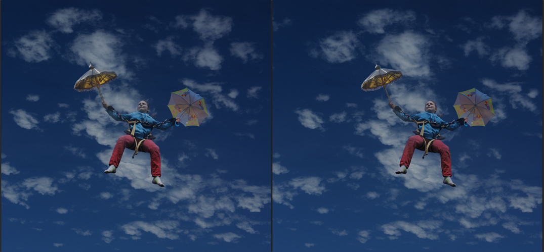 Sprung durch die Wolken (3D-X-View)