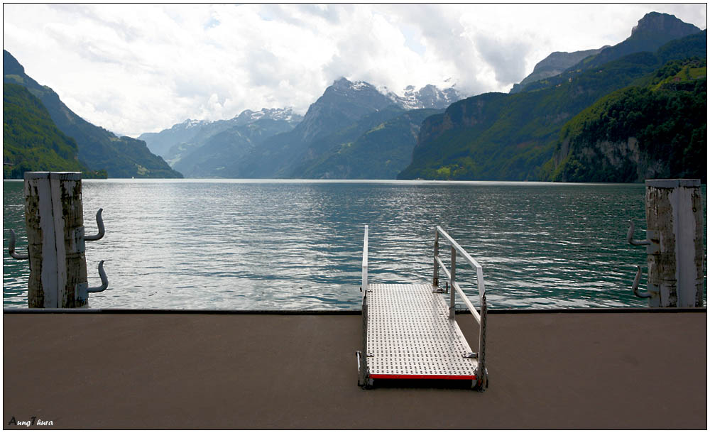 Sprungbrett in den Vierwaldstättersee