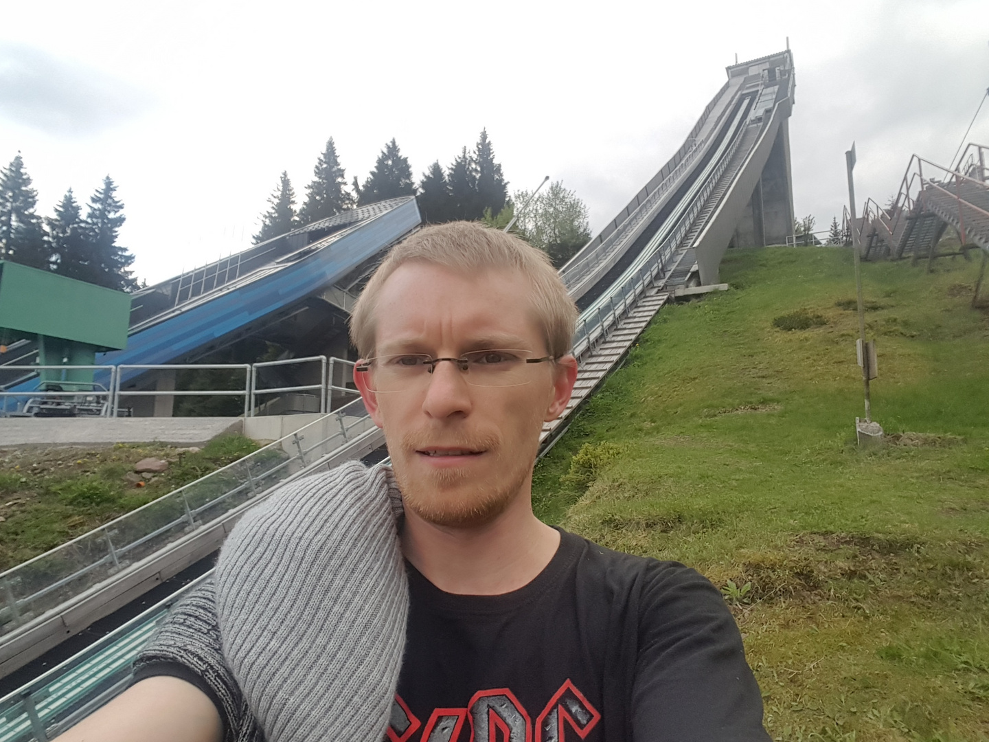 Sprungschanzen - Selfie