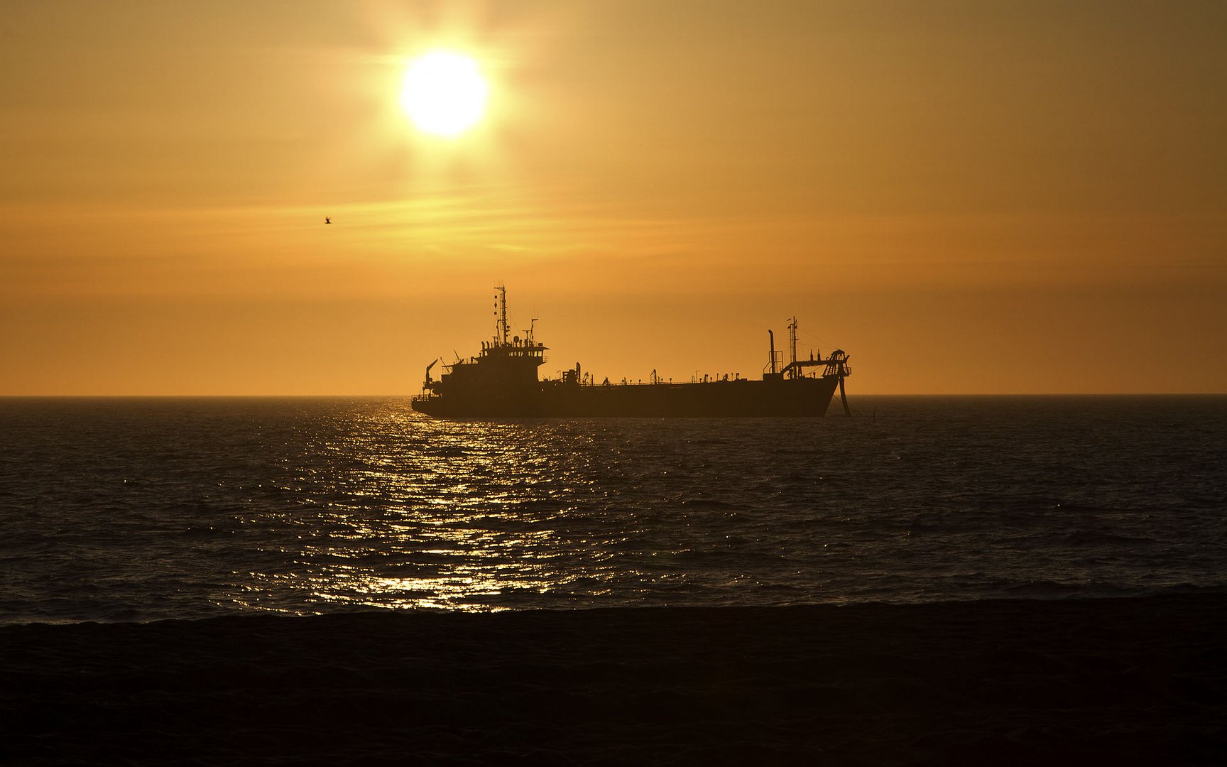 Spülschiff vor Hörnum I