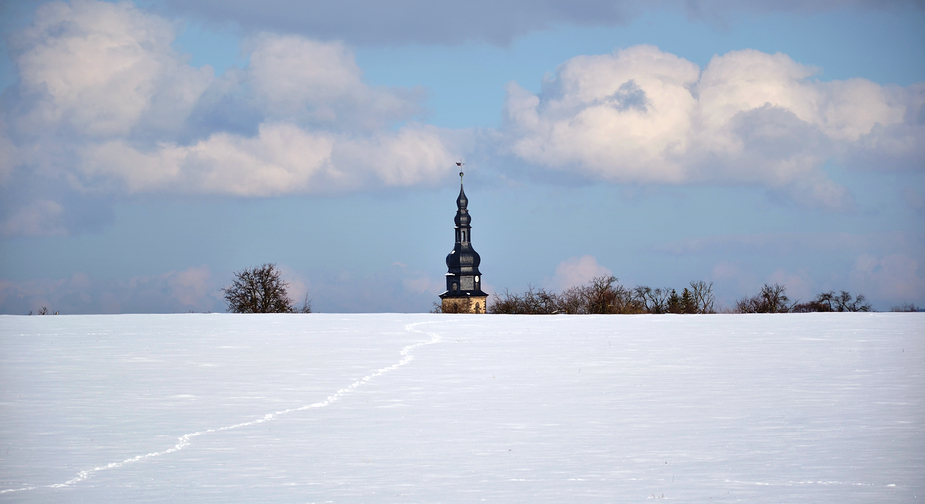 | Spur im Schnee |