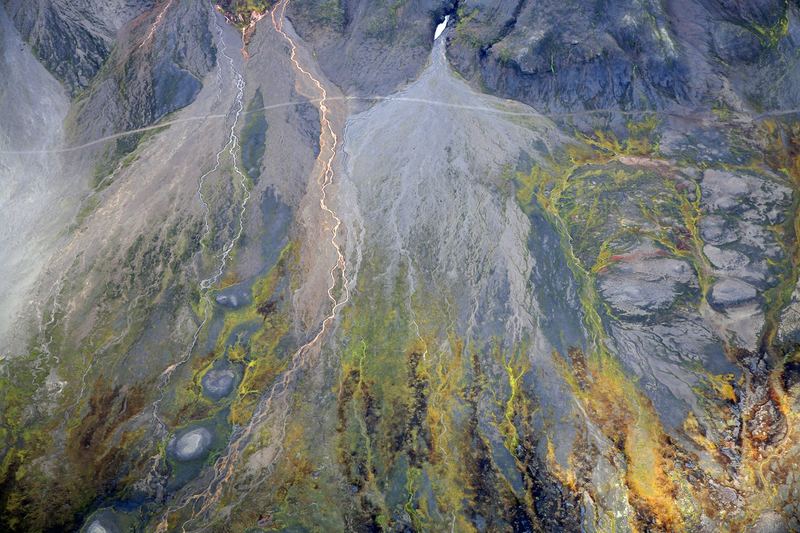 Spuren am Kerlingarfjöll