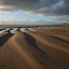 Spuren am Strand