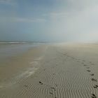 Spuren am Strand - Langeoog