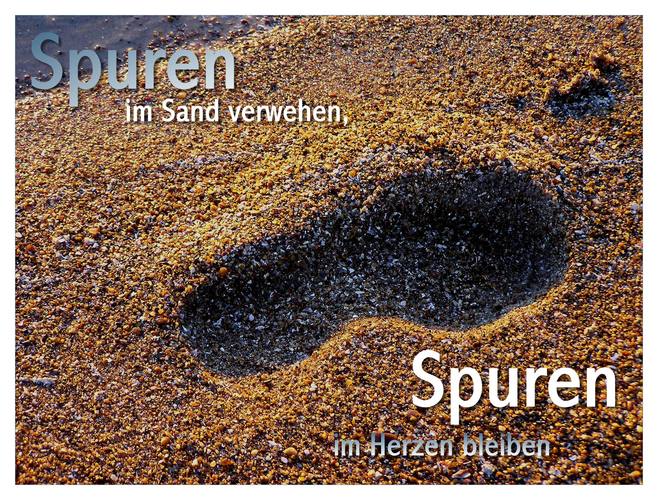 Spuren ...