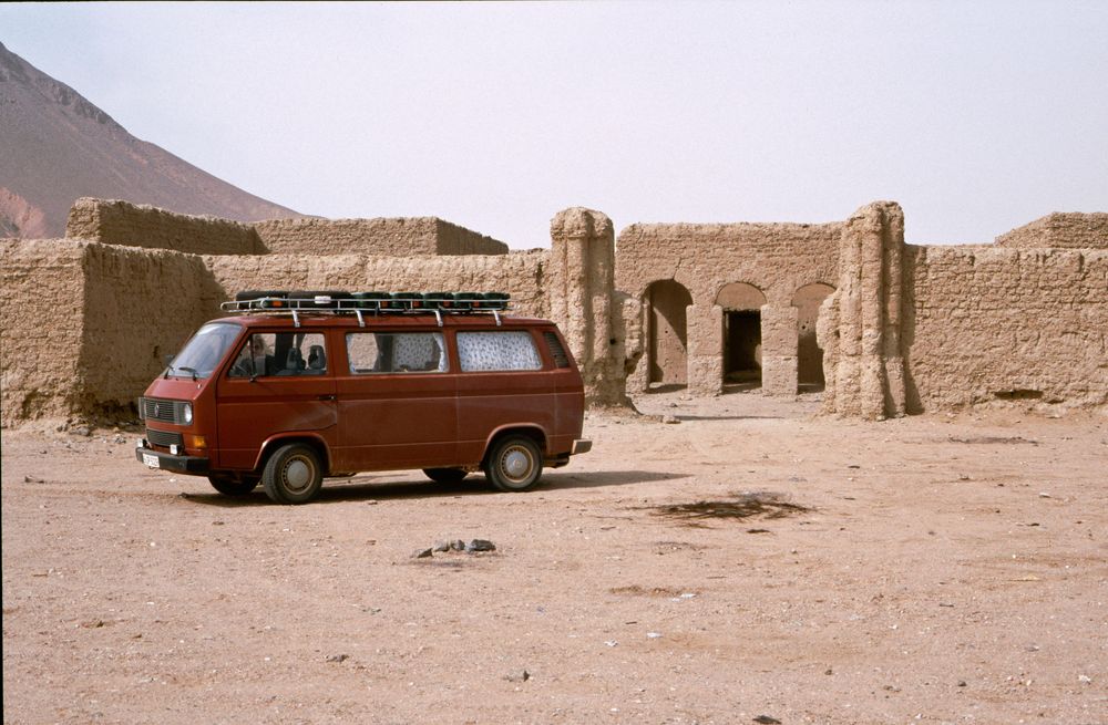 Spuren der Fremdenlegion in der algerischen Sahara