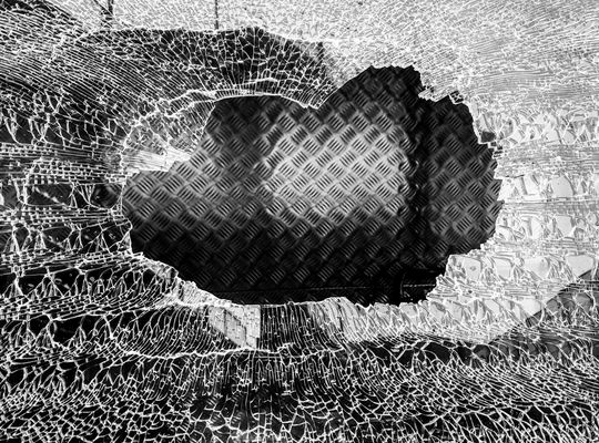 Spuren des Vandalismus