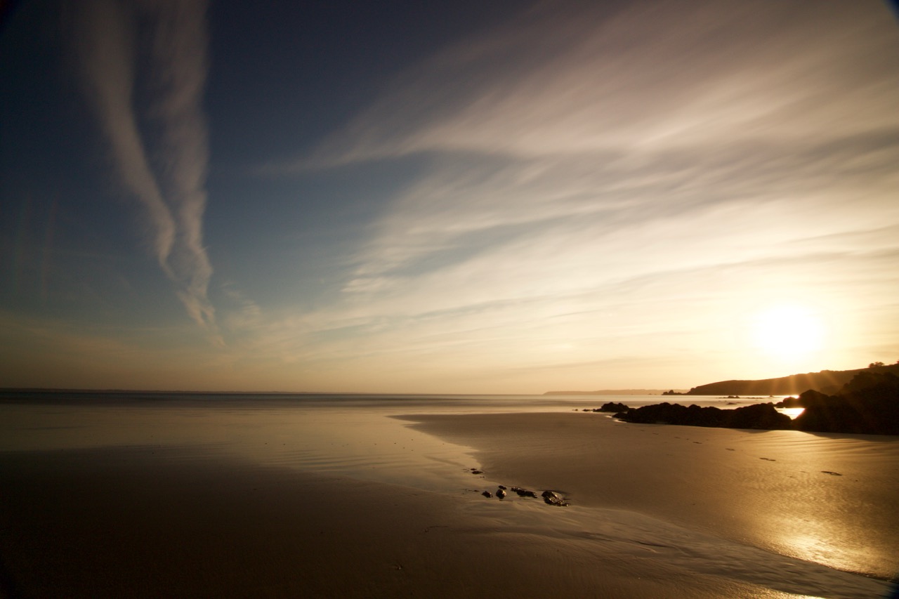 Spuren im Sand