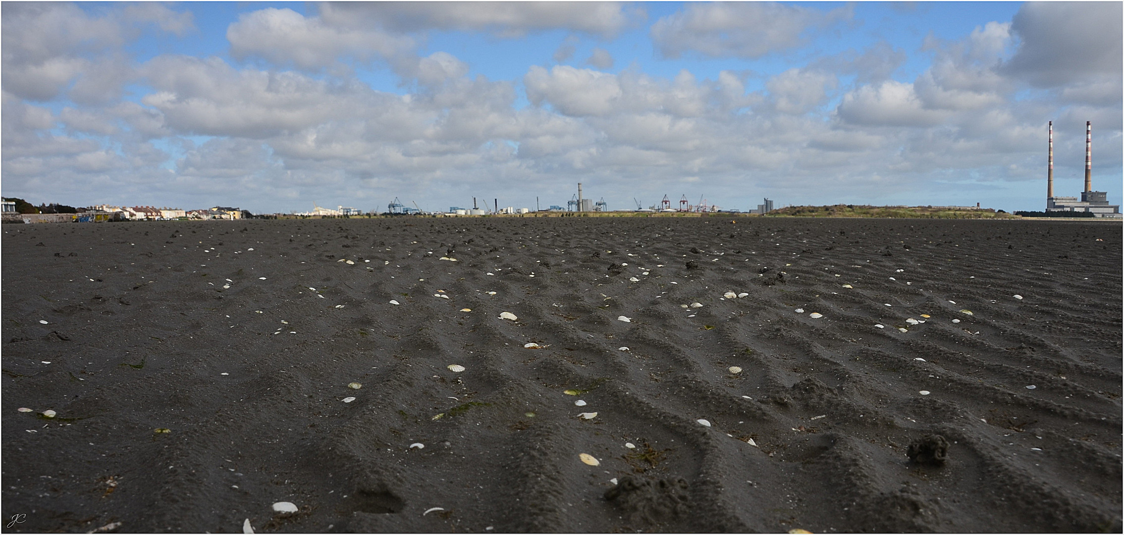 Spuren im Sand