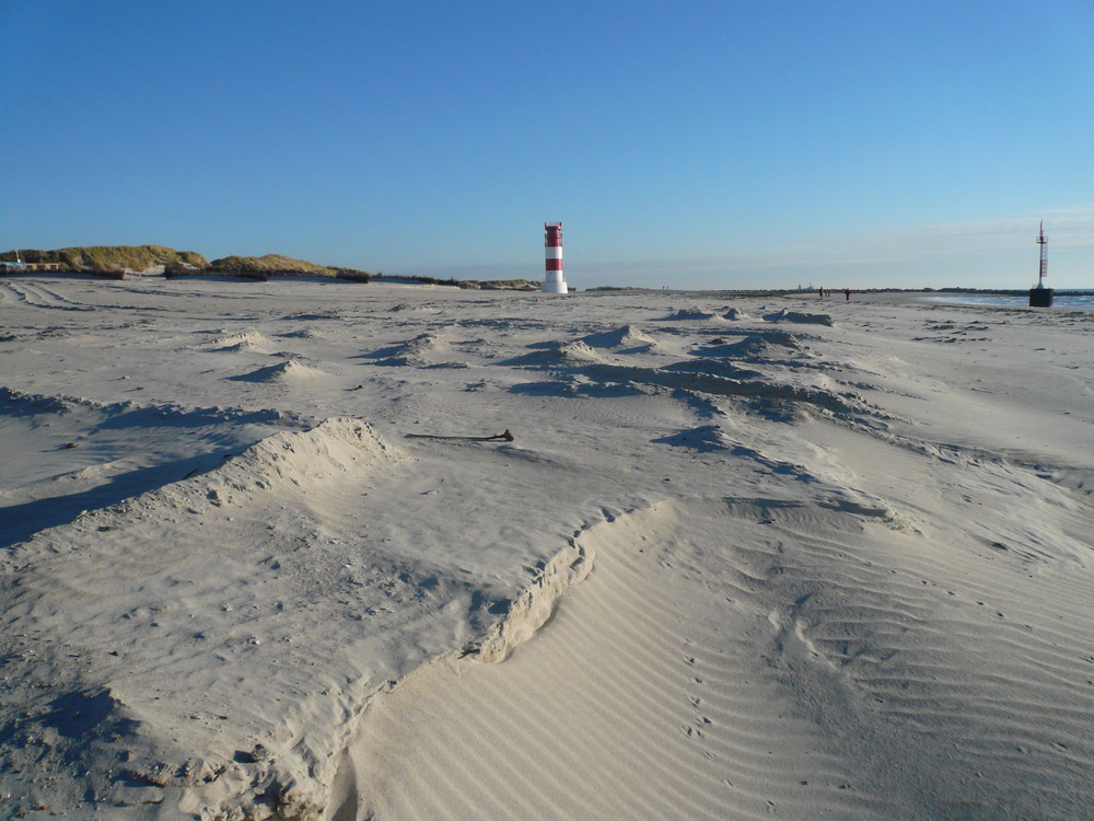 Spuren im Sand...