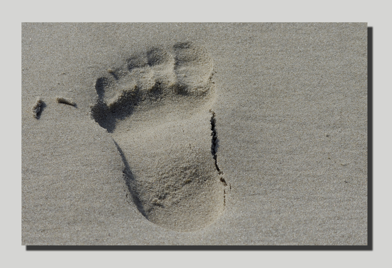 Spuren im Sand