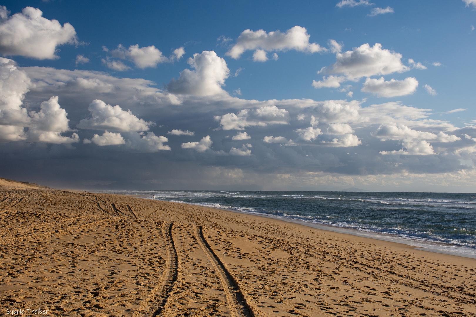 Spuren im Sand