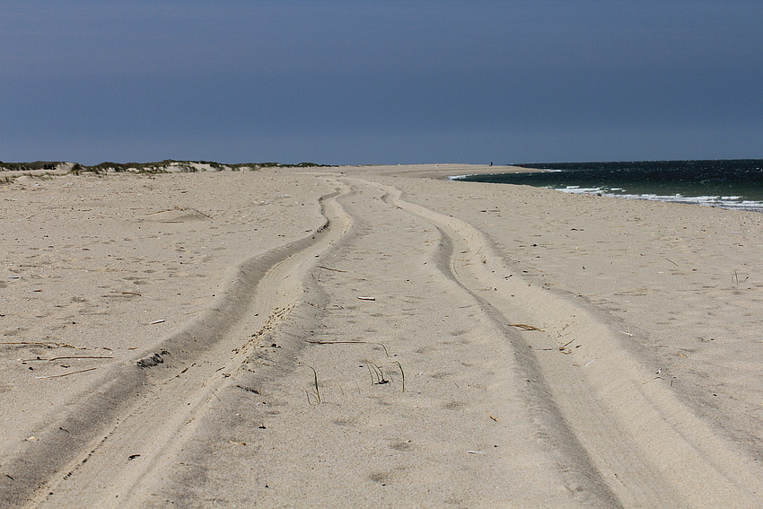 Spuren im Sand