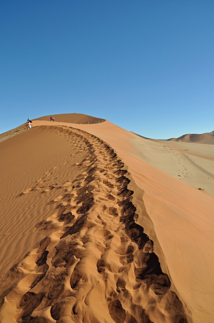 Spuren im Sand