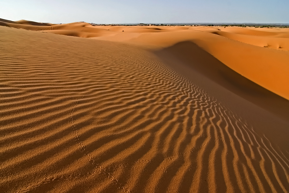 Spuren im Sand