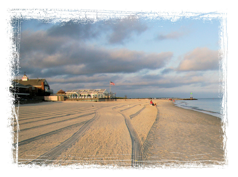 Spuren im Sand