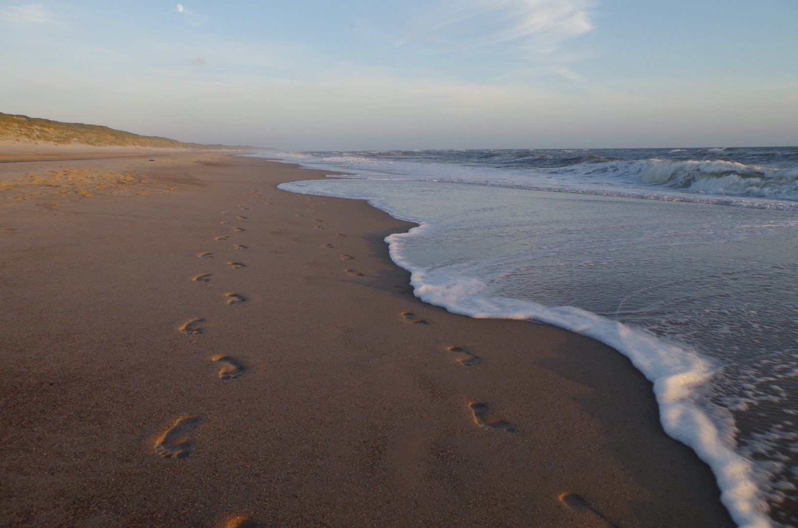 Spuren im Sand