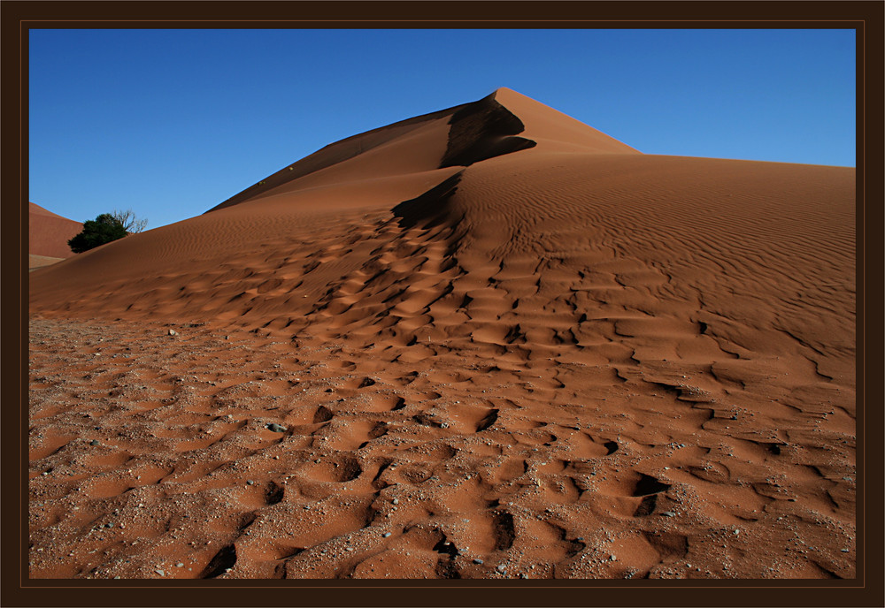 Spuren im Sand