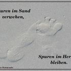 Spuren im Sand