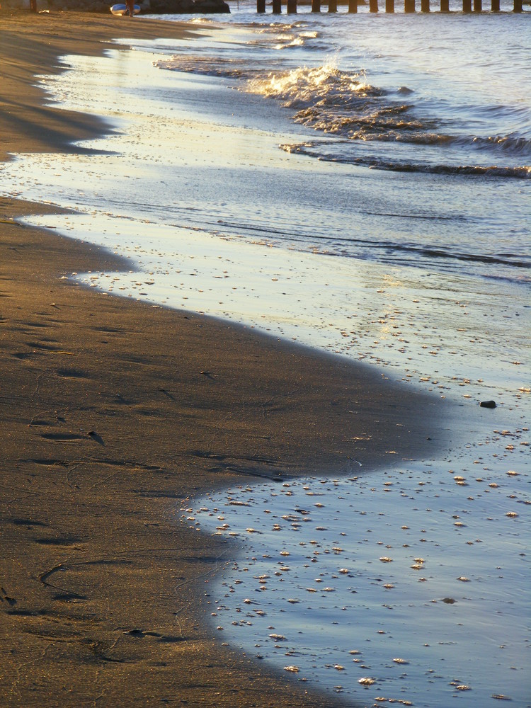 Spuren im Sand