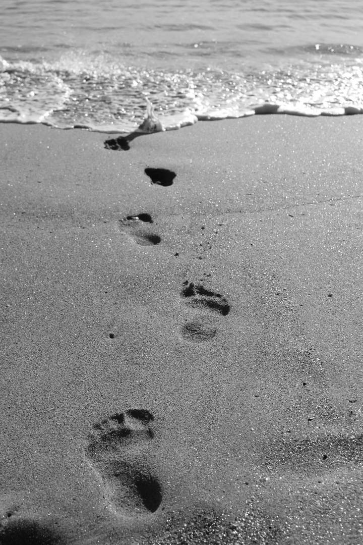 Spuren Im Sand Foto & Bild | Landschaft, Meer & Strand, Natur Bilder Auf Fotocommunity