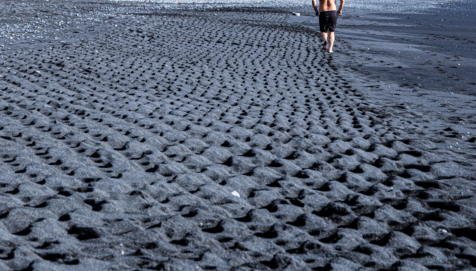 Spuren im Sand