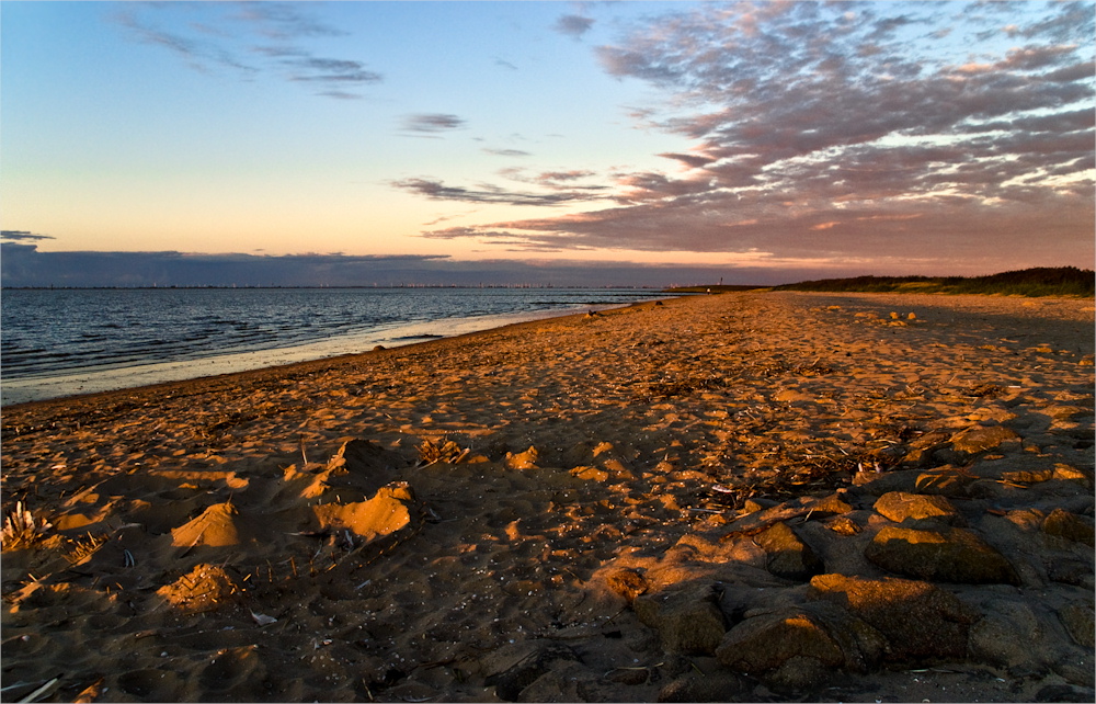 Spuren im Sand