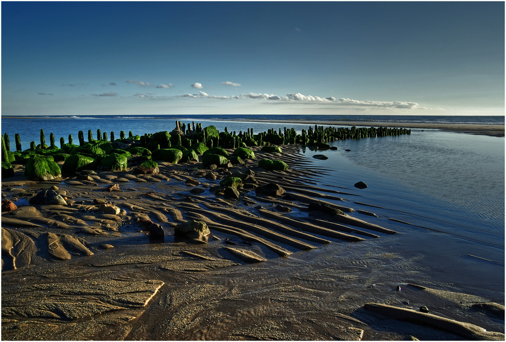 Spuren im Sand