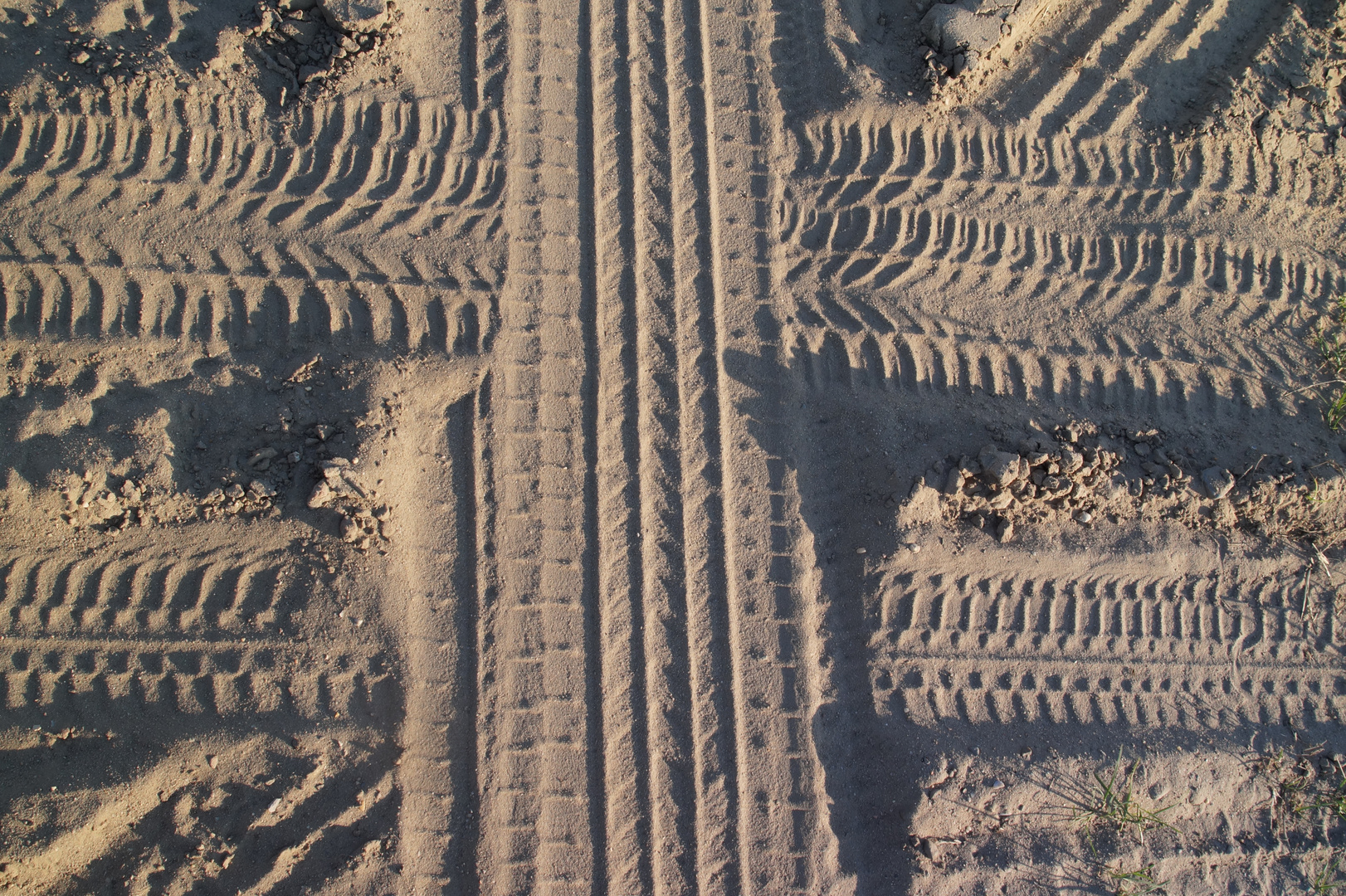 Spuren im Sand