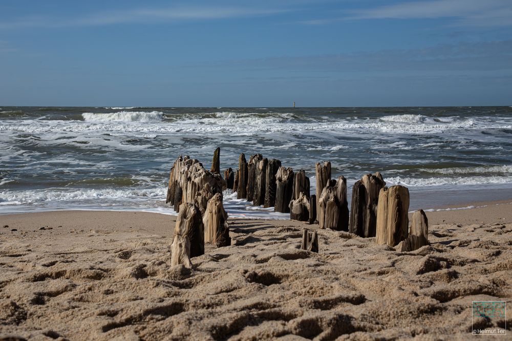 Spuren im Sand