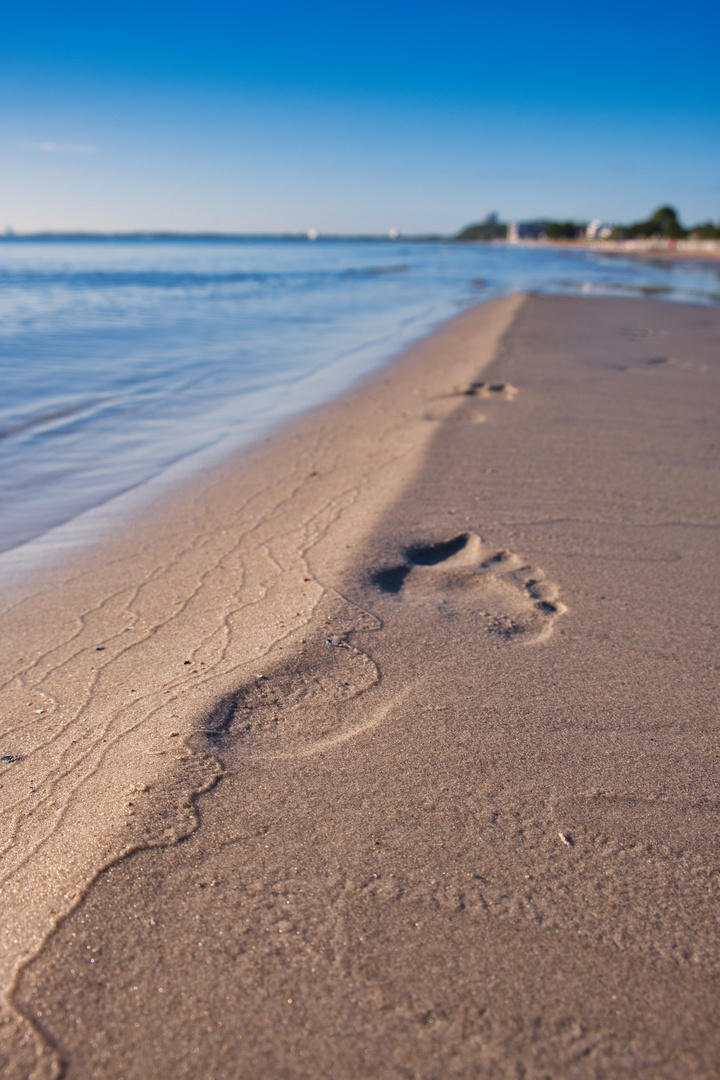 Spuren im Sand ...