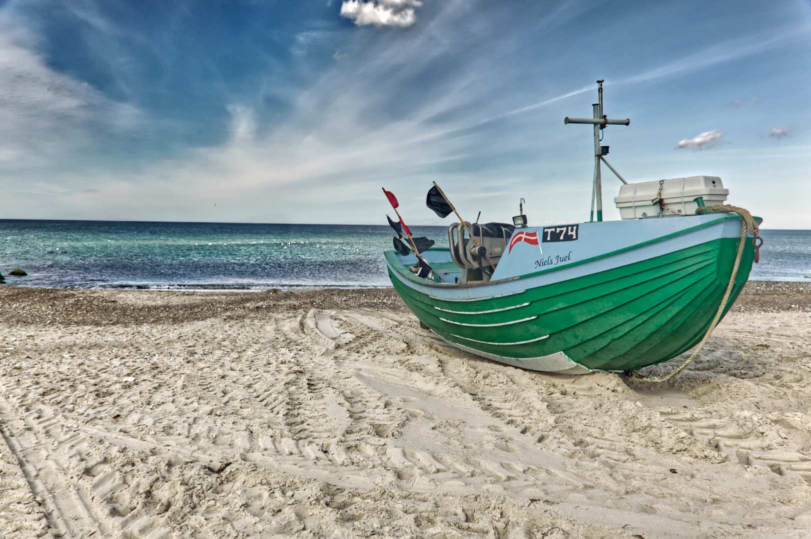 Spuren im Sand