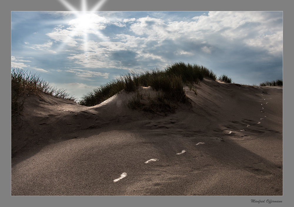 Spuren im Sand - Amrum