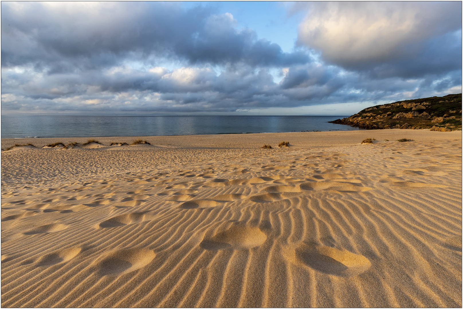 Spuren im Sand