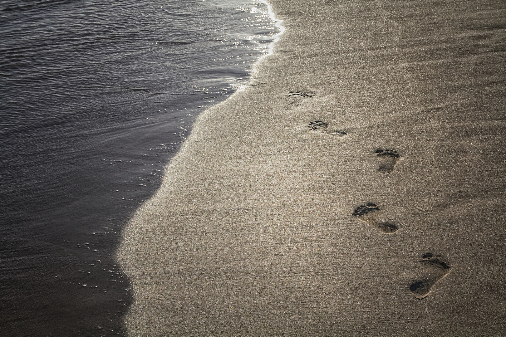 Spuren im Sand