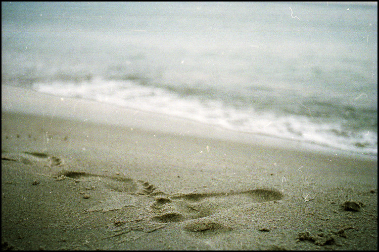 Spuren im Sand...