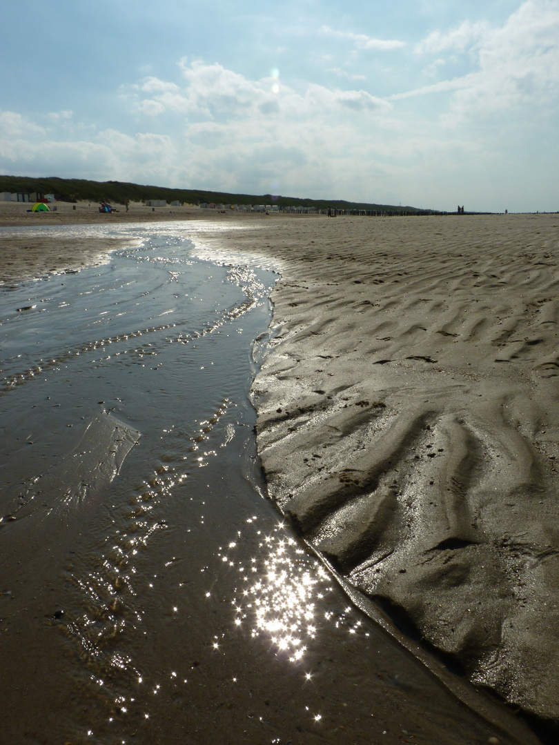 ...Spuren im Sand ...