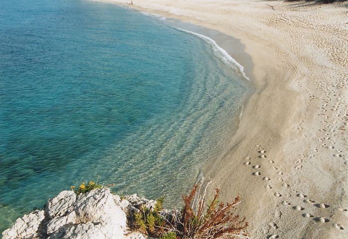 Spuren im Sand