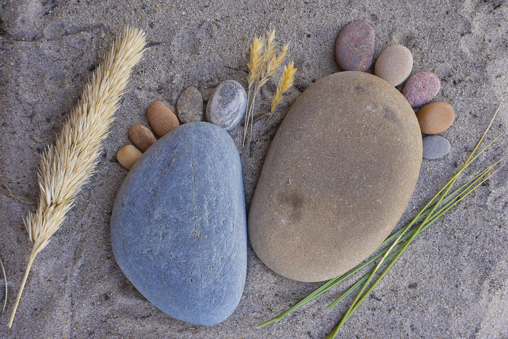 Spuren im Sand