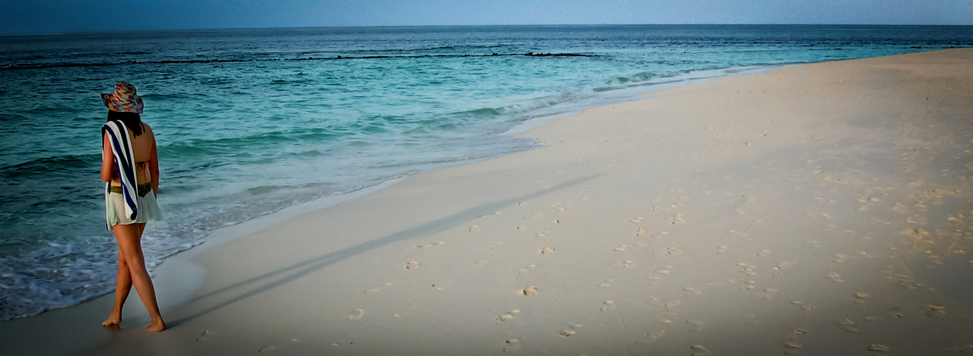 Spuren im Sand