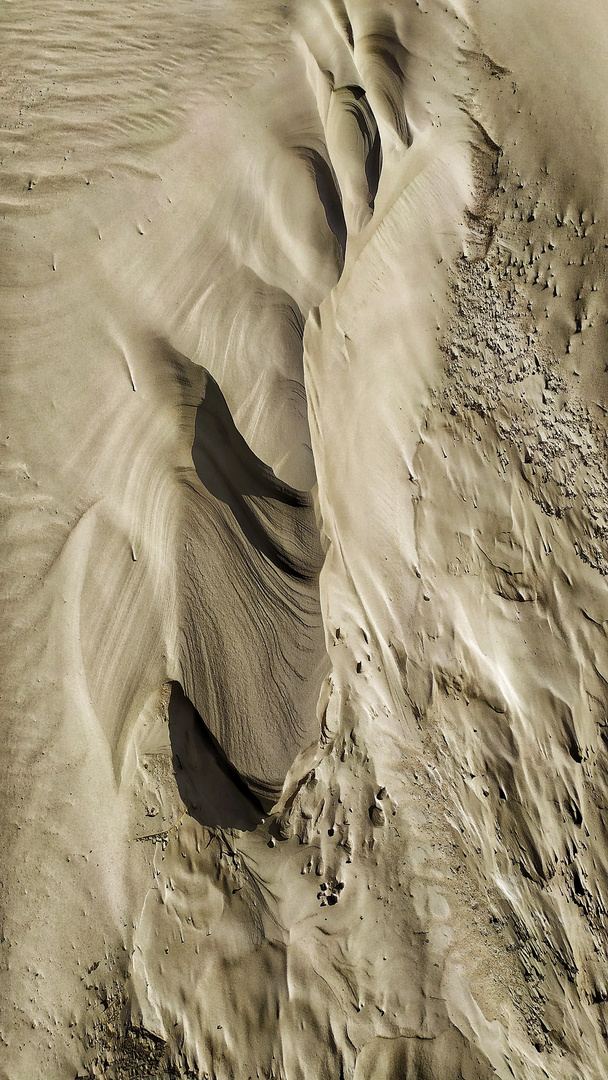 Spuren im Sand