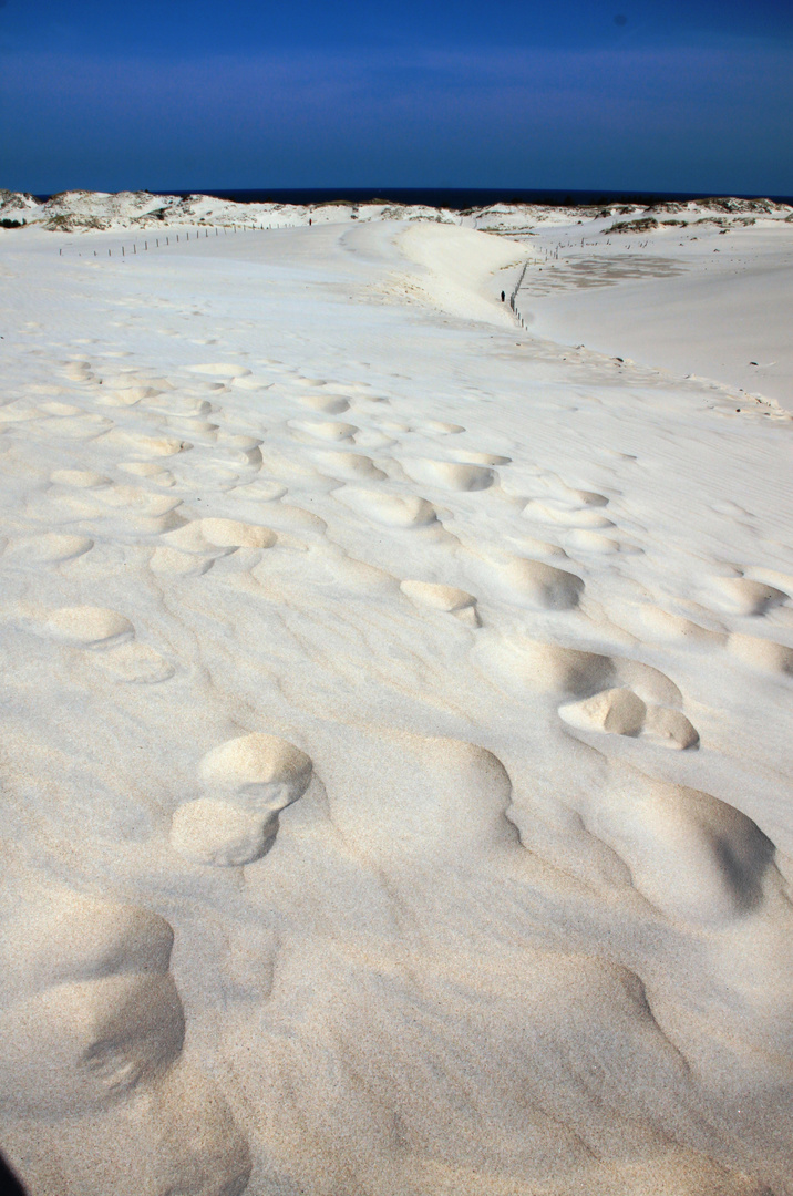 Spuren im Sand