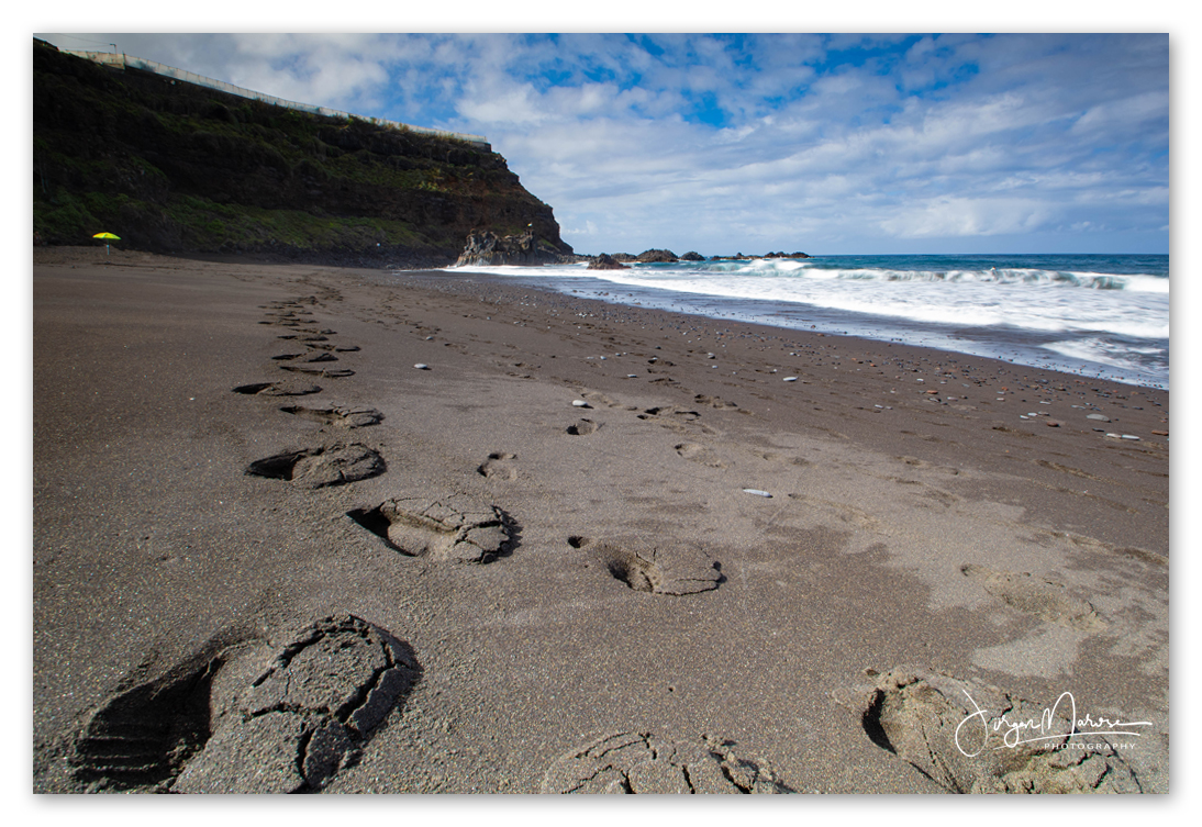 Spuren im Sand