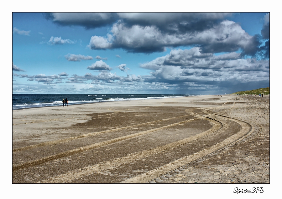 Spuren im Sand....