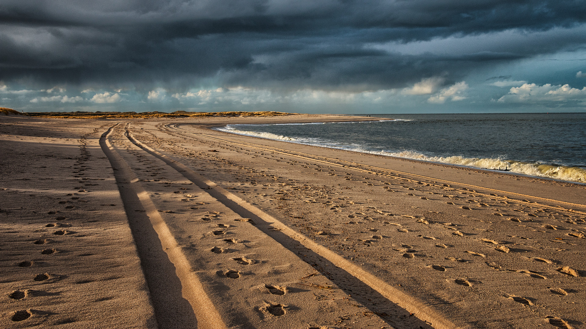 Spuren im Sand, Sylt