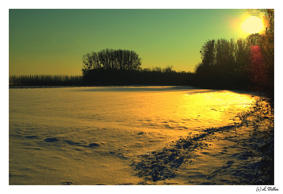 " Spuren im Schnee "