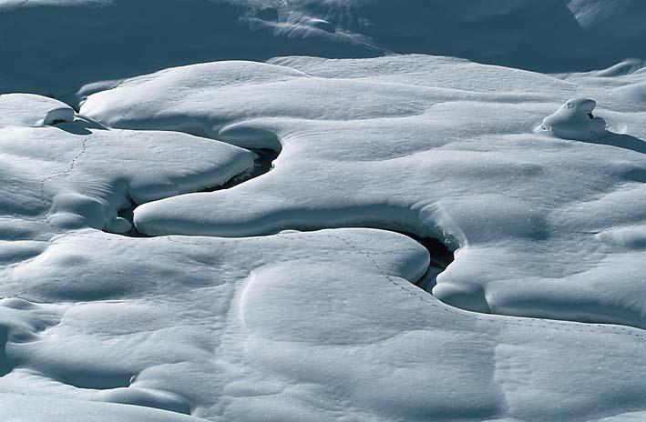 Spuren im Schnee