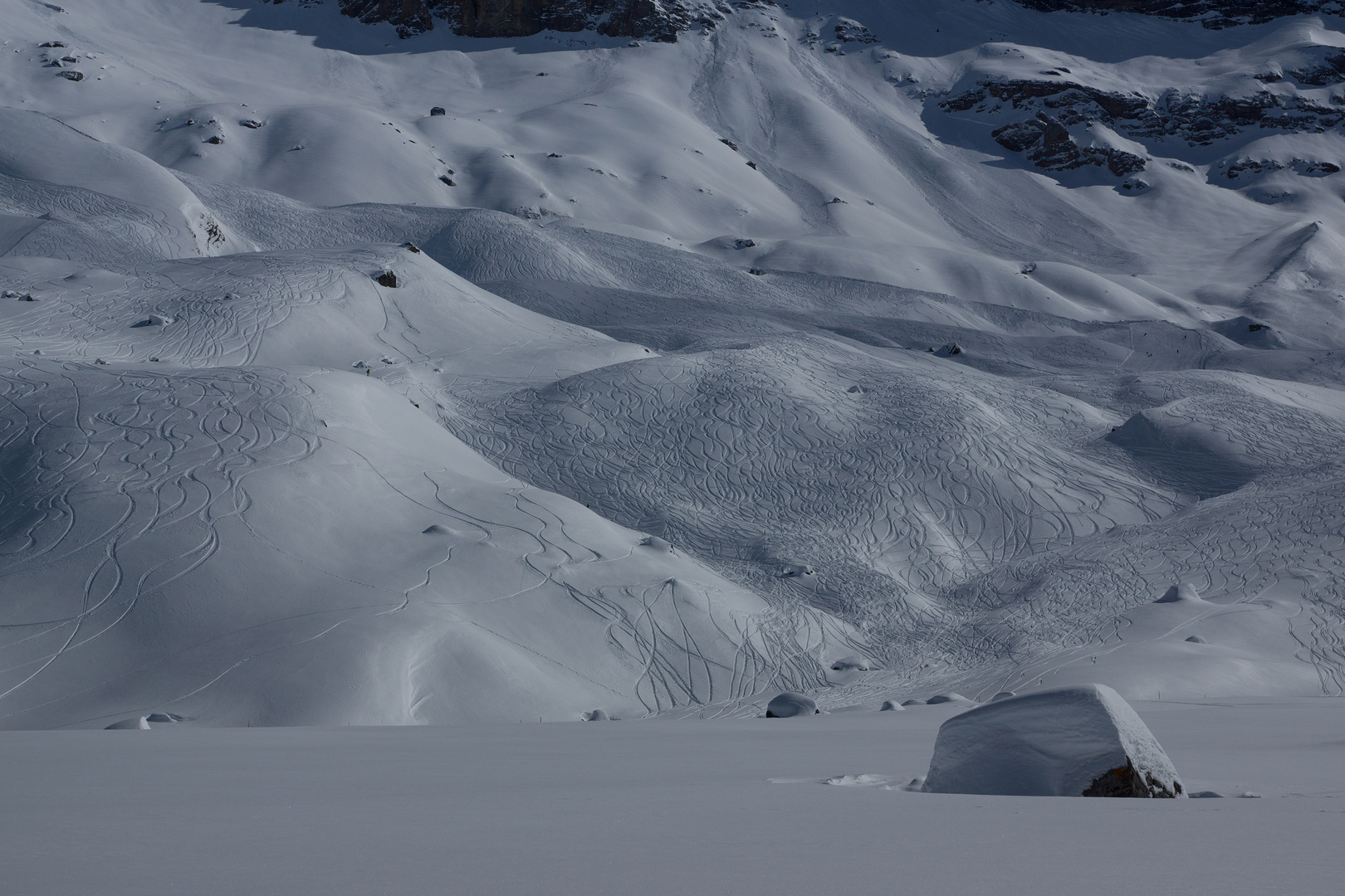 Spuren im Schnee