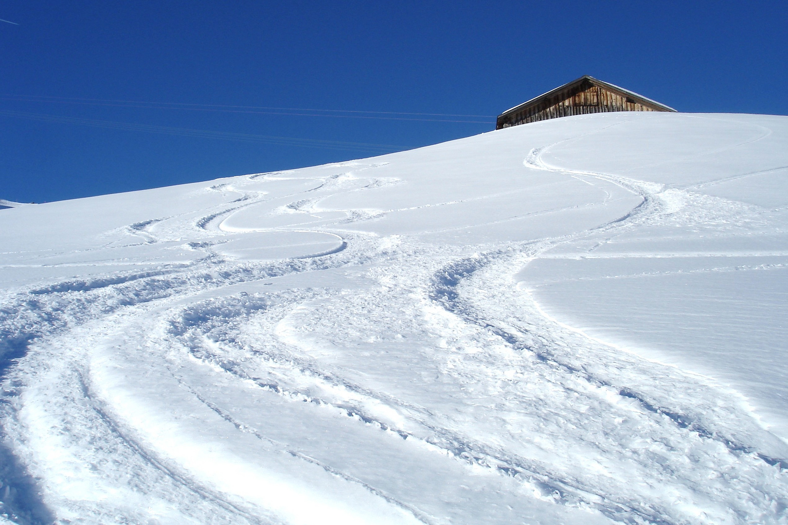 Spuren im Schnee