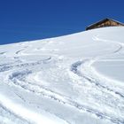 Spuren im Schnee